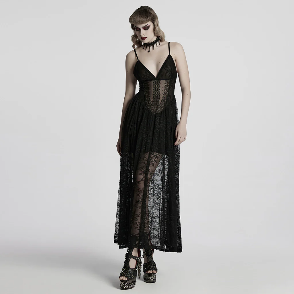 Gothic sexy lace dress - Image 5
