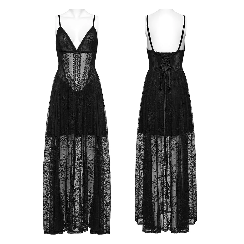 Gothic sexy lace dress - Image 6