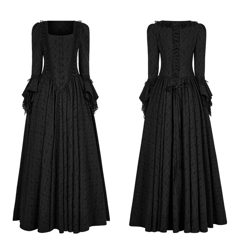 Gothic thorn rose gown - Image 4