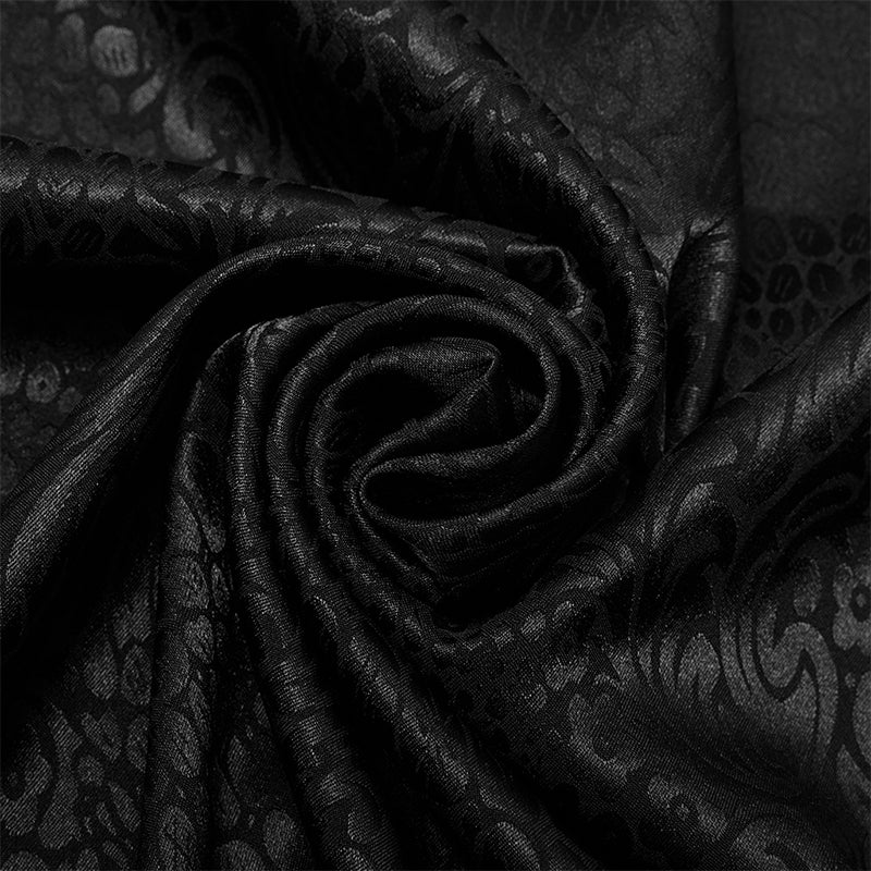 Gothic Vampire Count Long Sleeve Shirt - Image 5