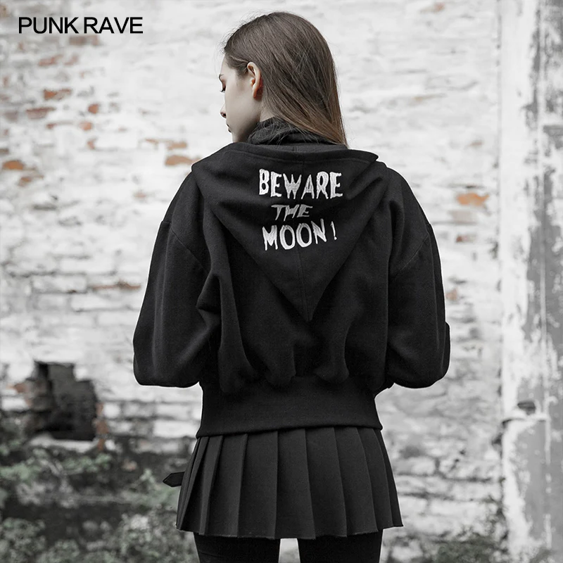 Hoodie embroidered cardigan jacket - Image 2