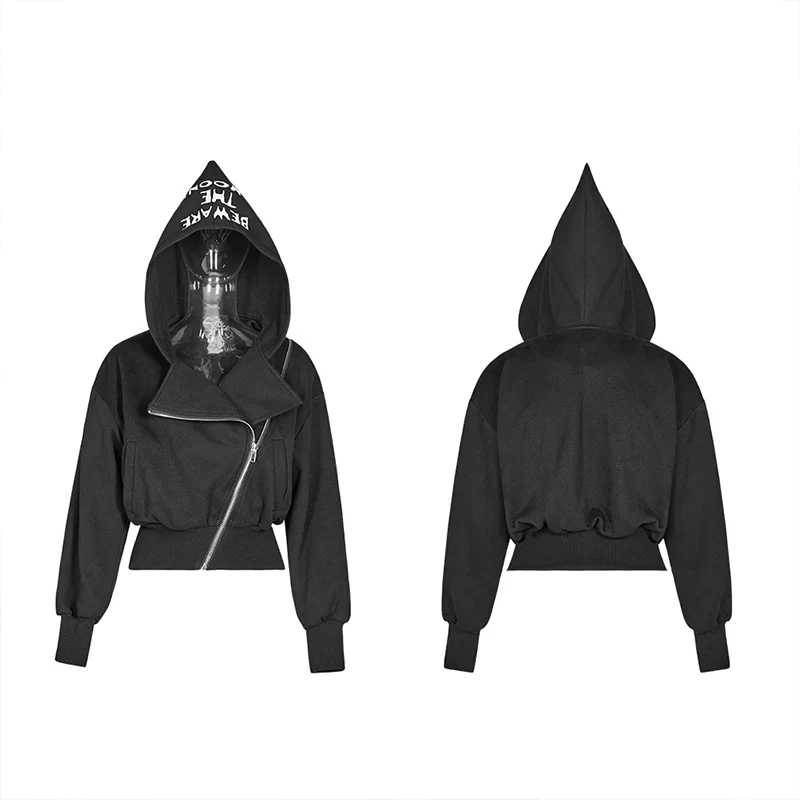 Hoodie embroidered cardigan jacket - Image 6
