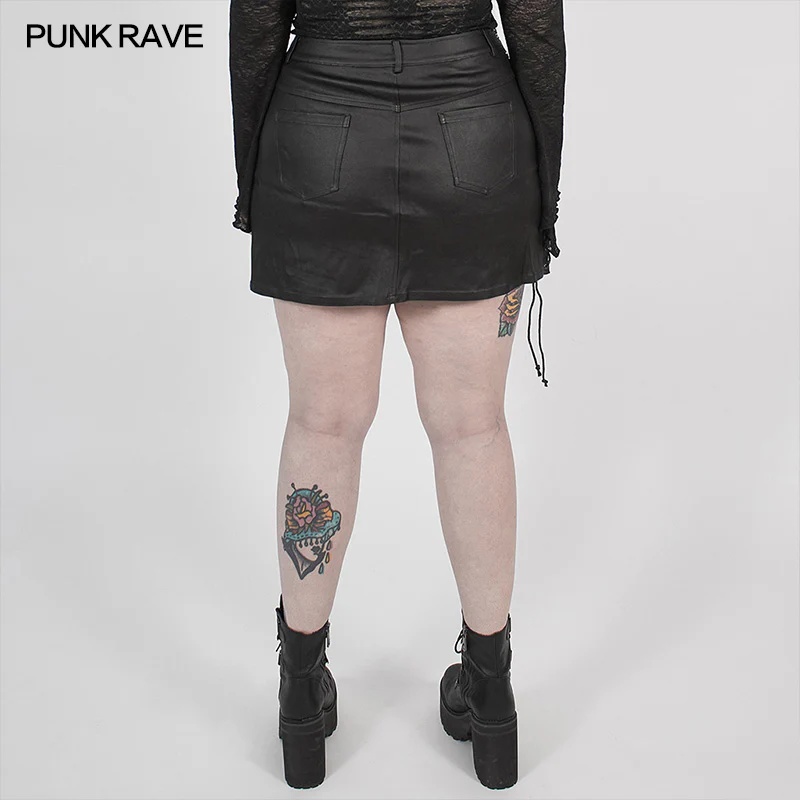 Irregular Steampunk  Half Skirt - Image 3
