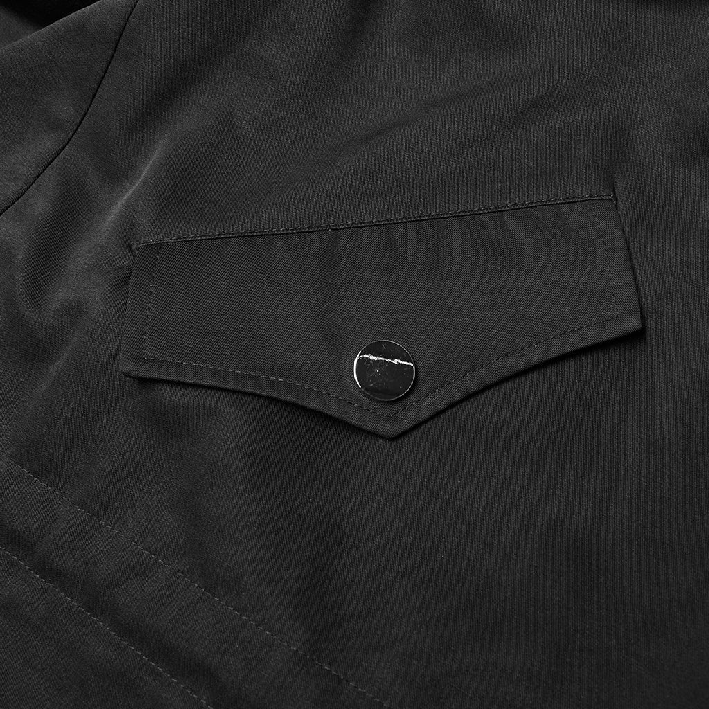 Lattice stitching Long jacket (with Waistline) - Image 5