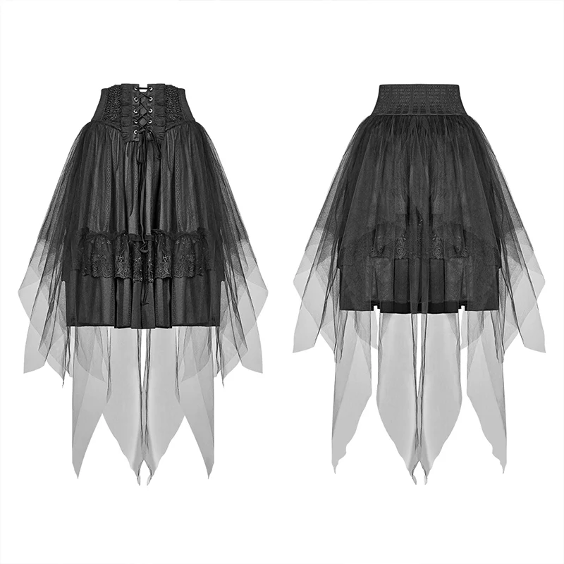 Lolita Butterfly Mesh Half Skirt - Image 4