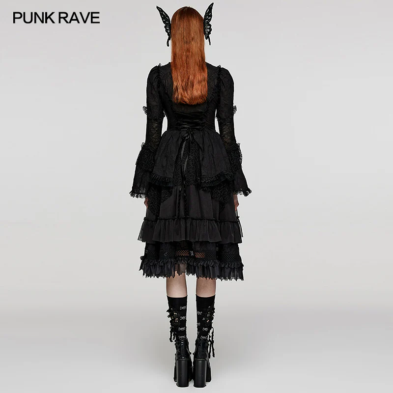 Lolita Dark Harajuku Dress - Image 3