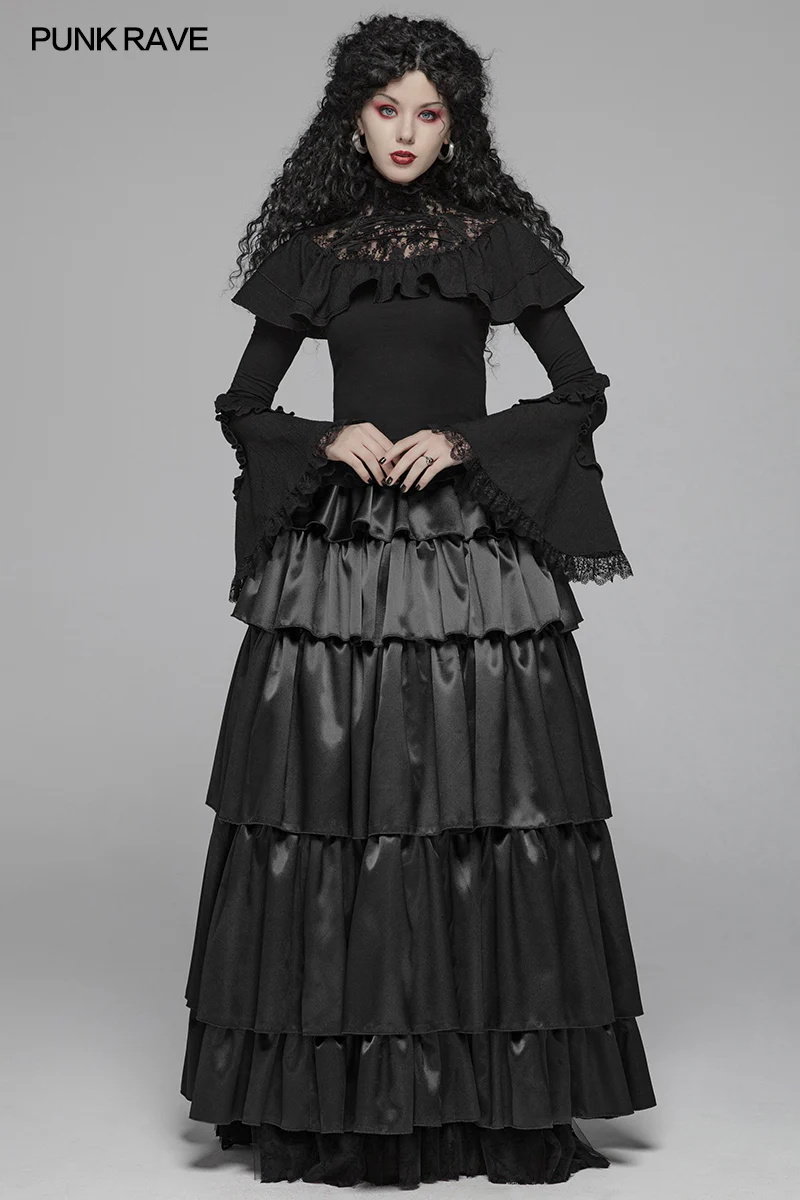 Lolita Lace Turtleneck Long Sleeve T-shirt - Image 6