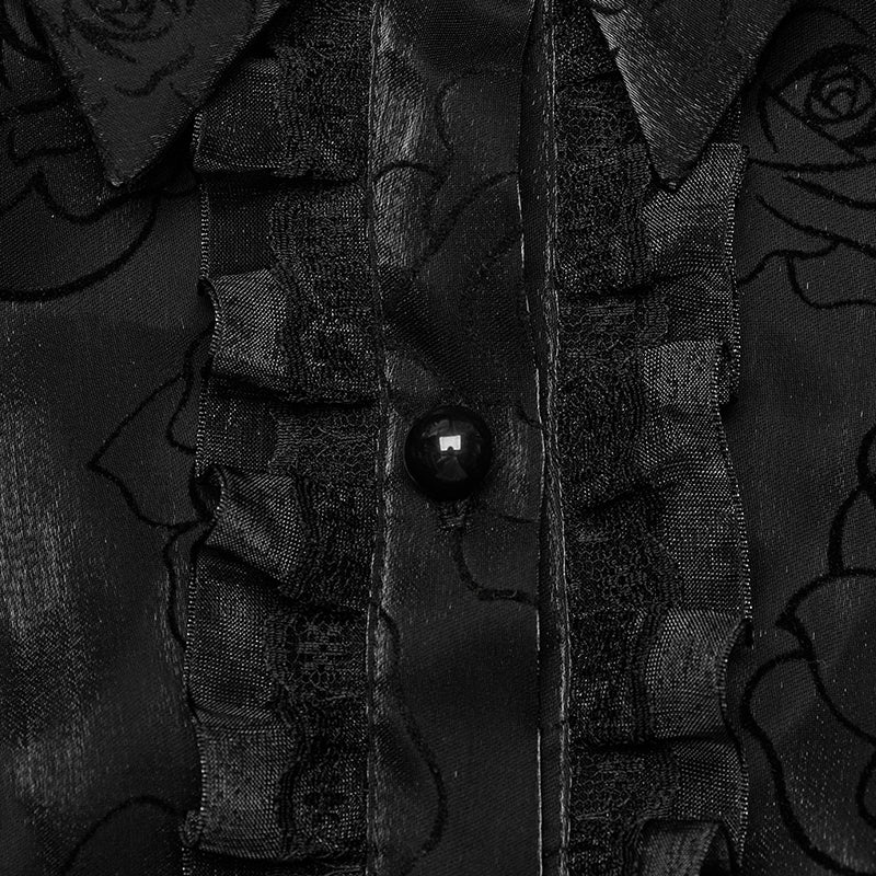 LOLITA patterned flared sleeves shirt - Image 5