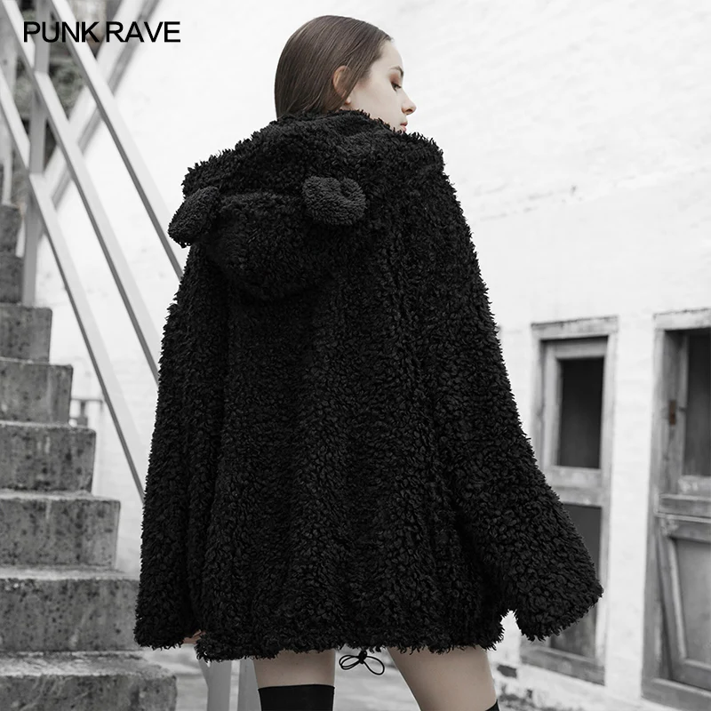 Loose-shouldered casual jacket (with hat) - Image 3