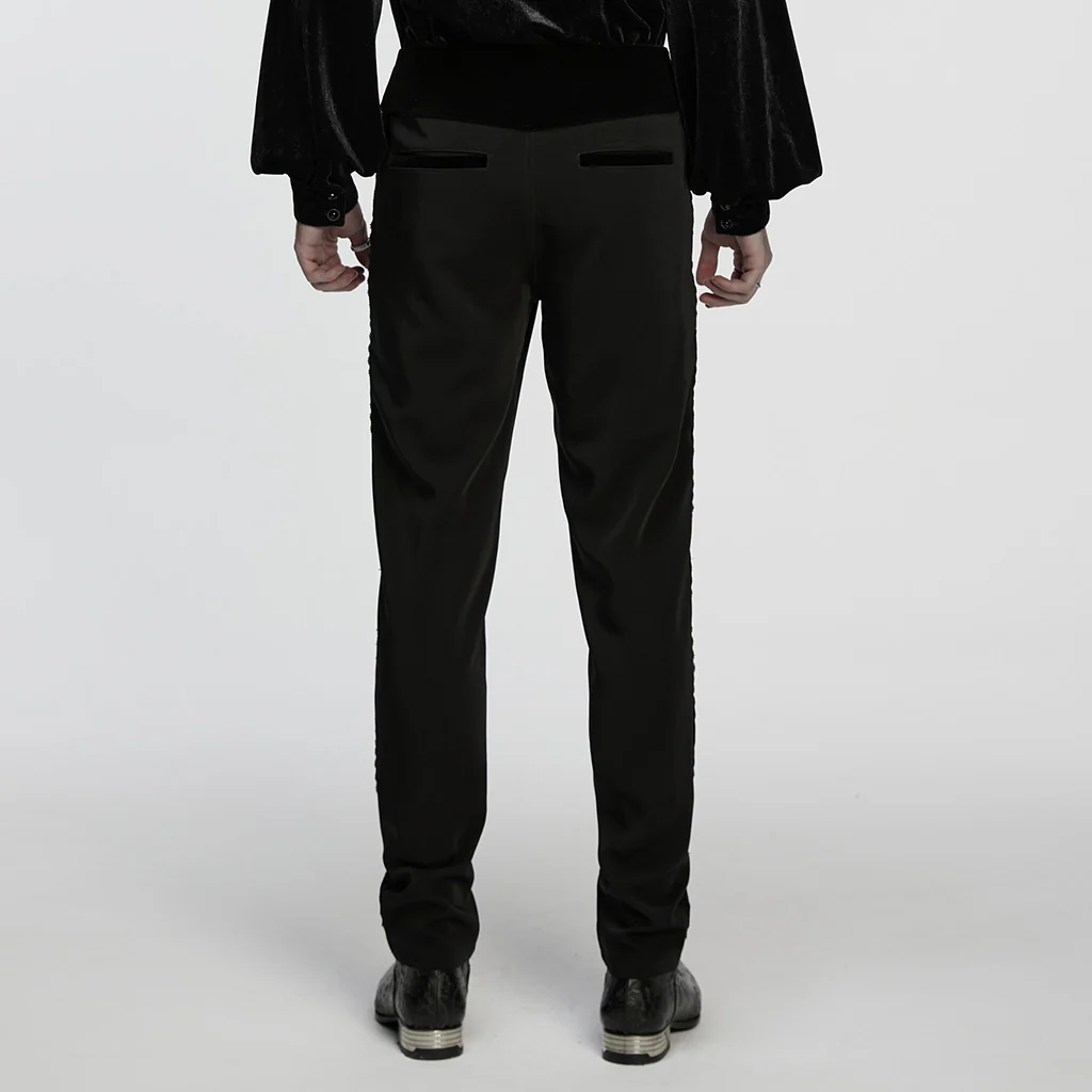 Men's Exquisite Gothic Trousers - Image 4