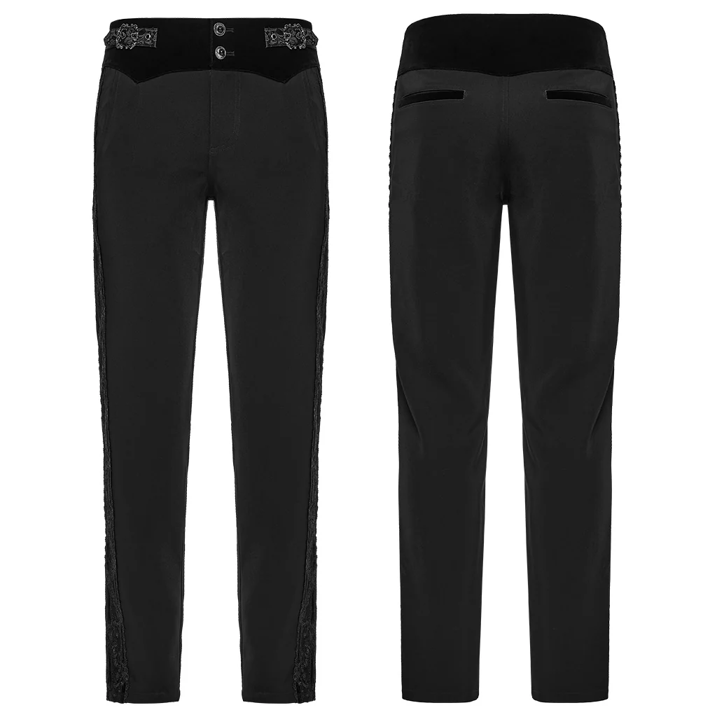 Men's Exquisite Gothic Trousers - Image 6