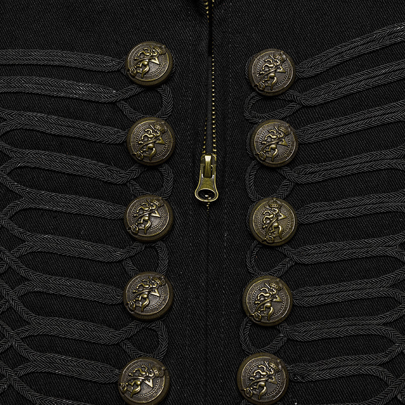 Military Uniform Combat Tactical Punk Vest - Image 8