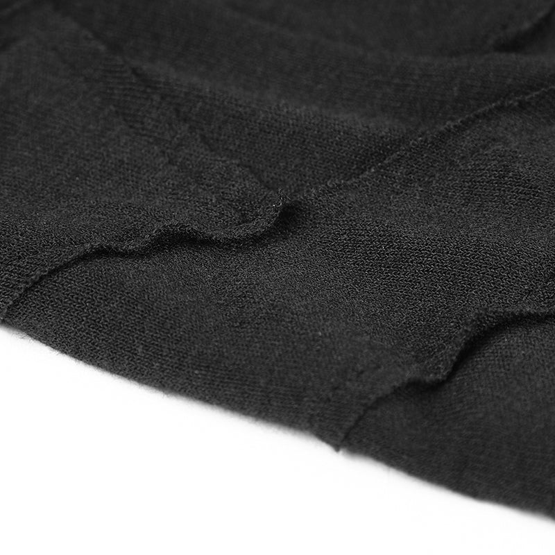 One Piece Mosaic Fashion Gothic Accessories Soft Knitting Hemming Stitching Glove - Image 5
