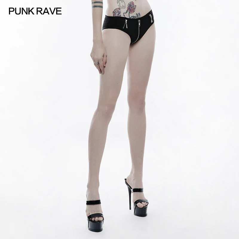 Personality Swimwear Punk Accessories Stretch Swimsuit Bottom - Image 2