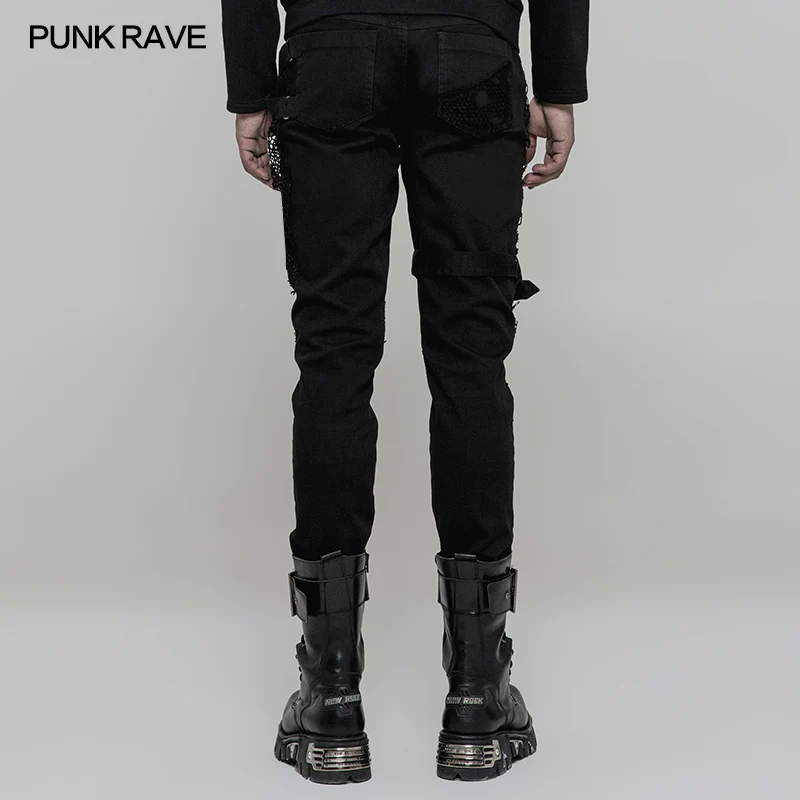 Personality Vintage Trousers Punk Pants For Men & Women - Image 3