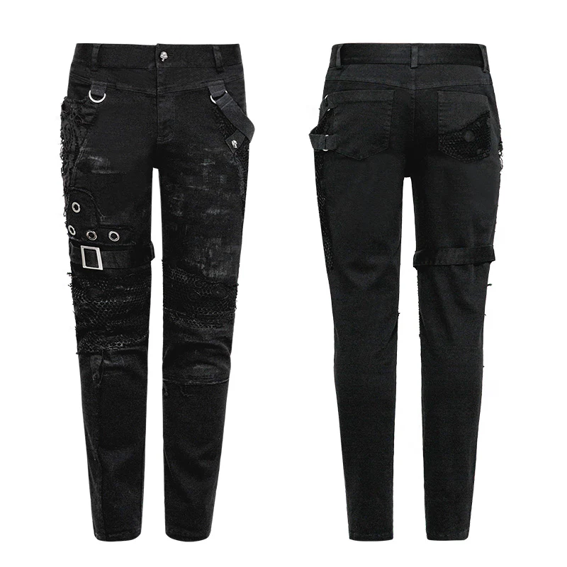 Personality Vintage Trousers Punk Pants For Men & Women - Image 4