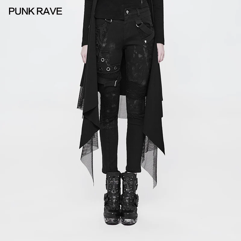Personality Vintage Trousers Punk Pants For Men & Women - Image 6