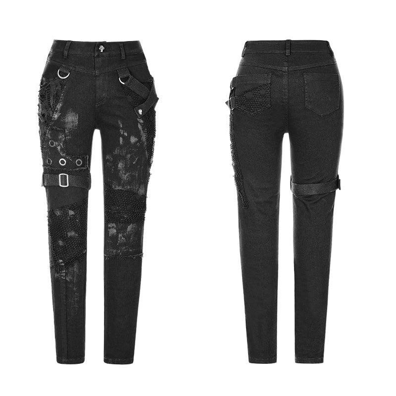 Personality Vintage Trousers Punk Pants For Men & Women - Image 9