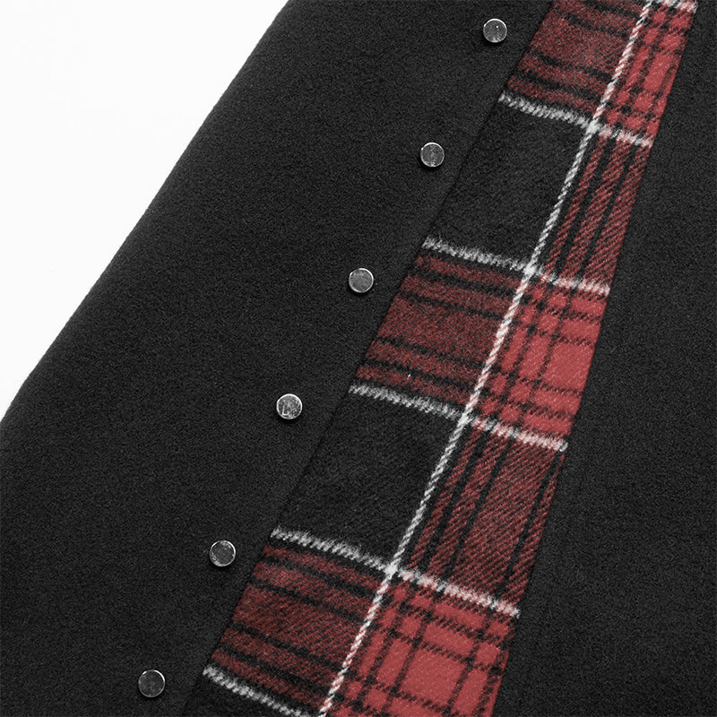 Plaid joint over skirt - Image 3