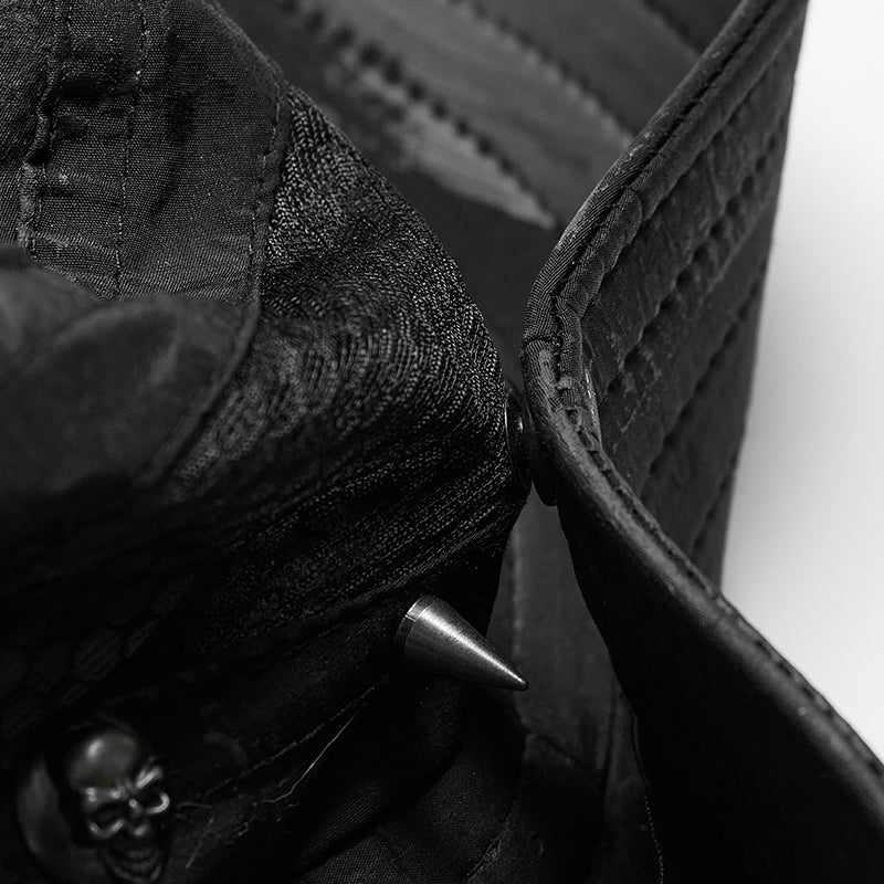 Post Apocalyptic style distressed hat - Image 5