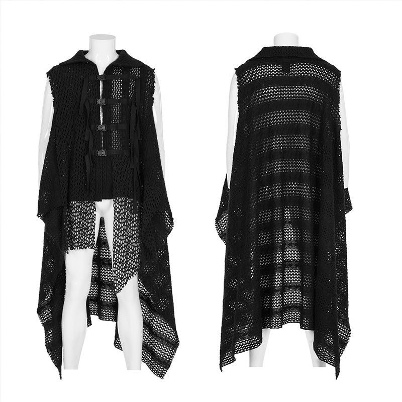 Post-apocalyptic style knitted vest - Image 4