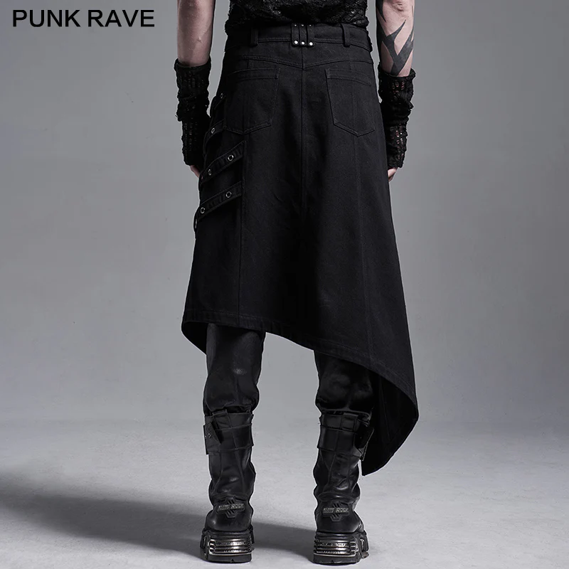 Punk asymmetrical overskirt - Image 3