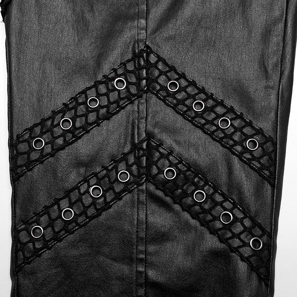 PUNK Creative Structural Handsome Pants - Image 4