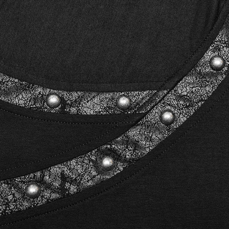 Punk daily drop collar T-shirt - Image 5