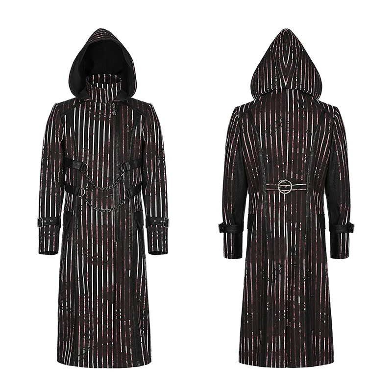Punk decadent stripe coat - Image 4