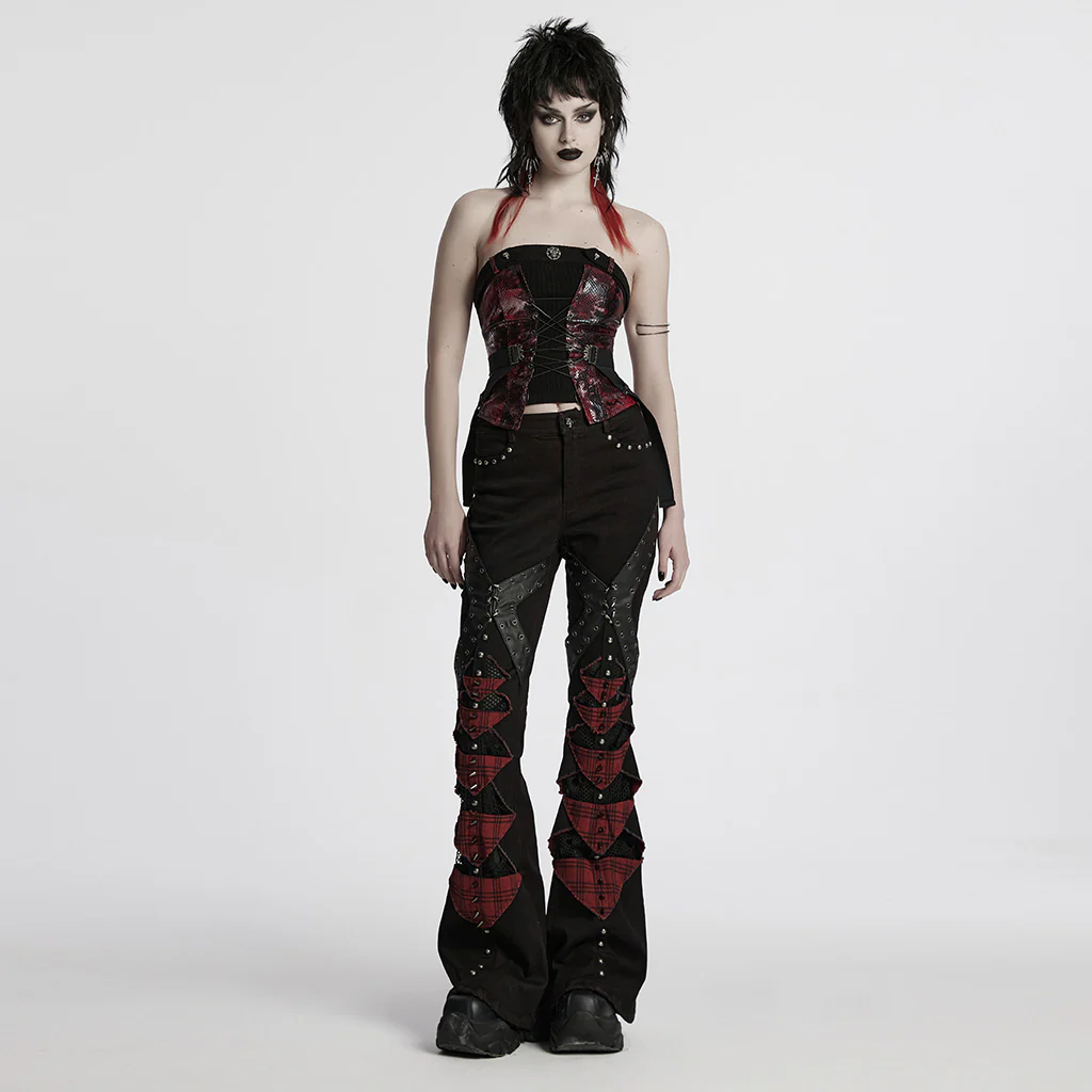 Punk drawstring tube top - Image 13