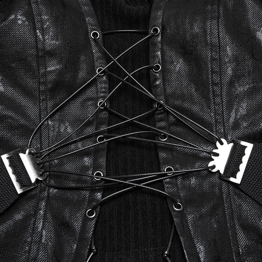 Punk drawstring tube top - Image 8