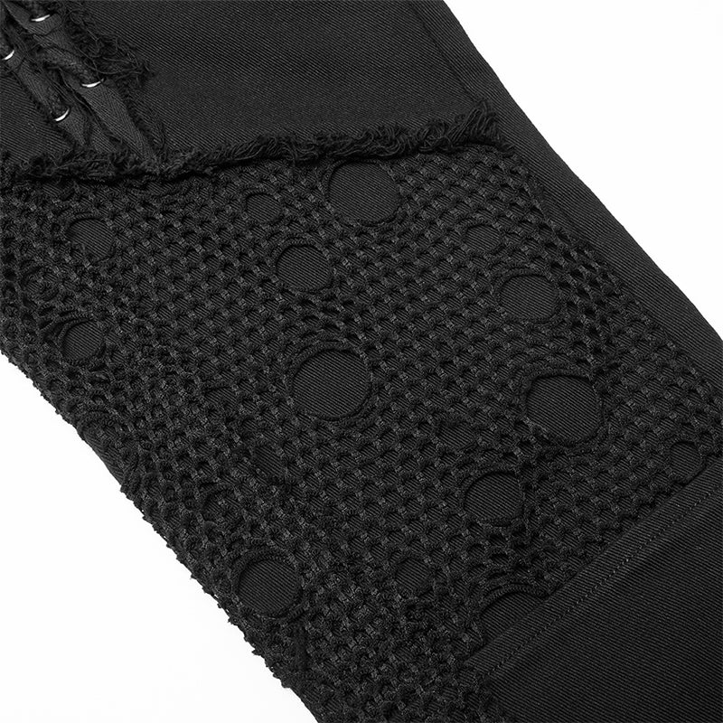Punk Elastic Woven Long Pant - Image 5