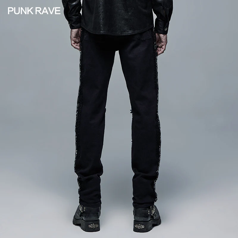Punk Elastic Woven Long Pant - Image 8