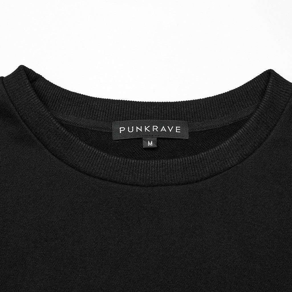 Punk fake two-piece T-shirt - Image 6