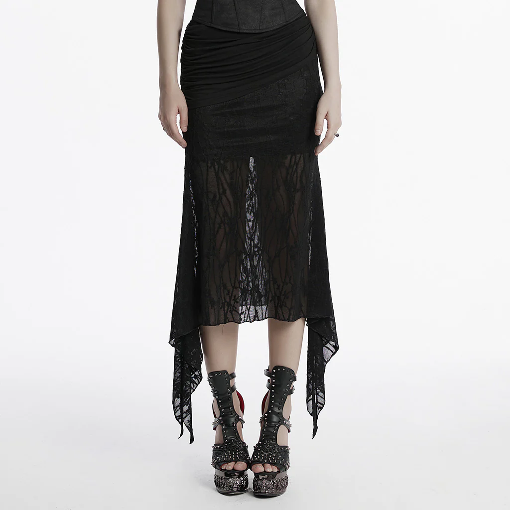 Punk Fish Tail Skirt - Image 2