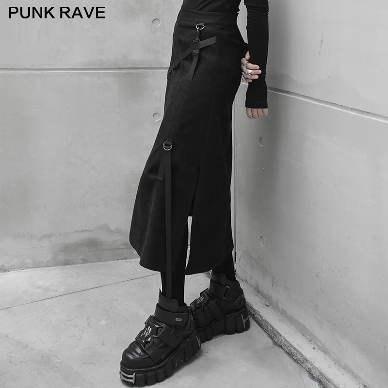 punk front centre open fork two wearing medium skirts - Image 2