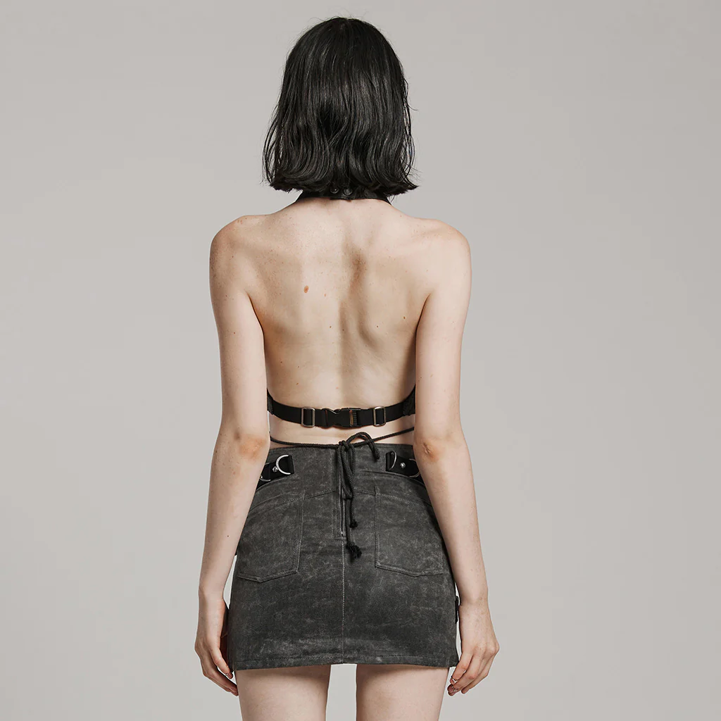 PUNK halter crop top - Image 3