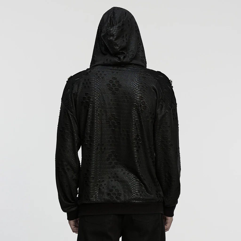 Punk Harajuku Decadent Loose Hoodie - Image 3
