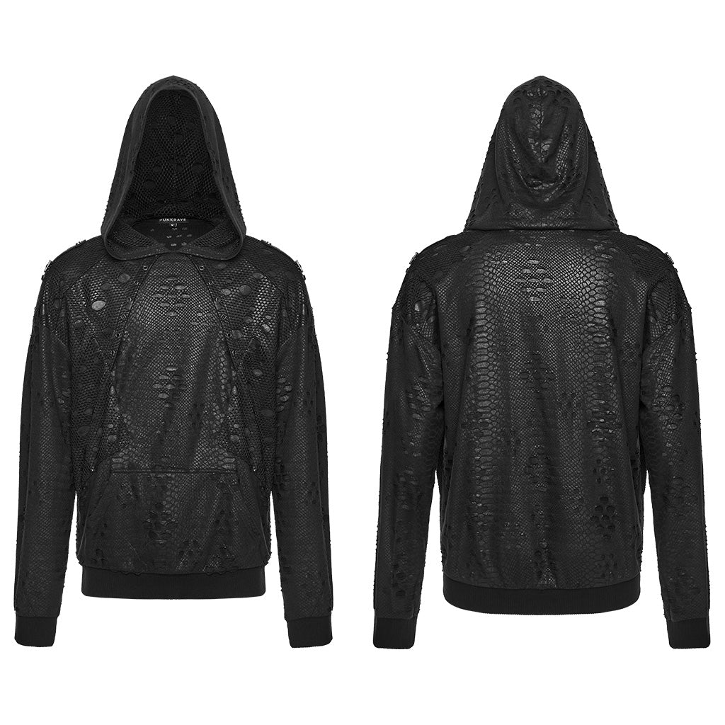 Punk Harajuku Decadent Loose Hoodie - Image 6