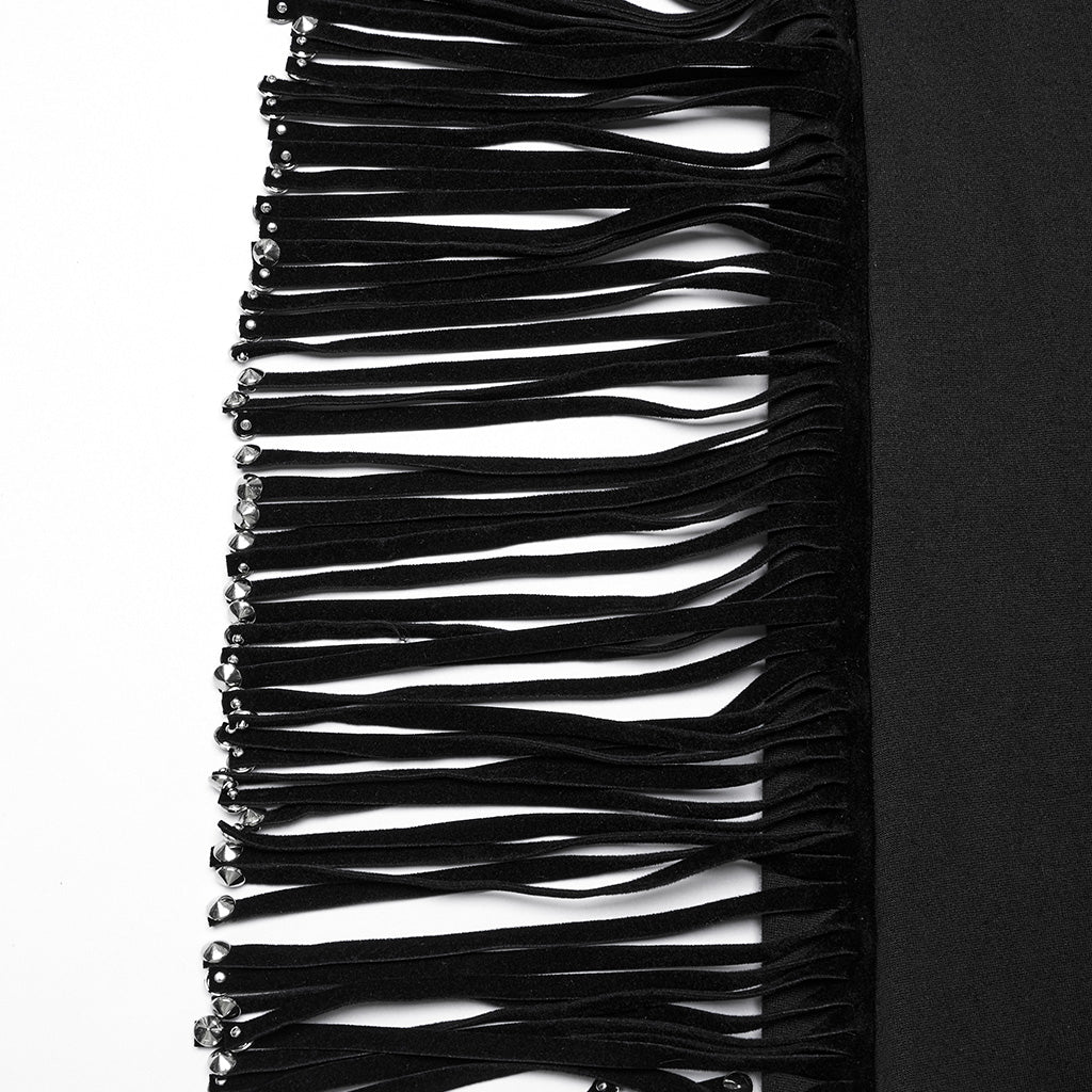 Punk detachable tassel pants - Image 8