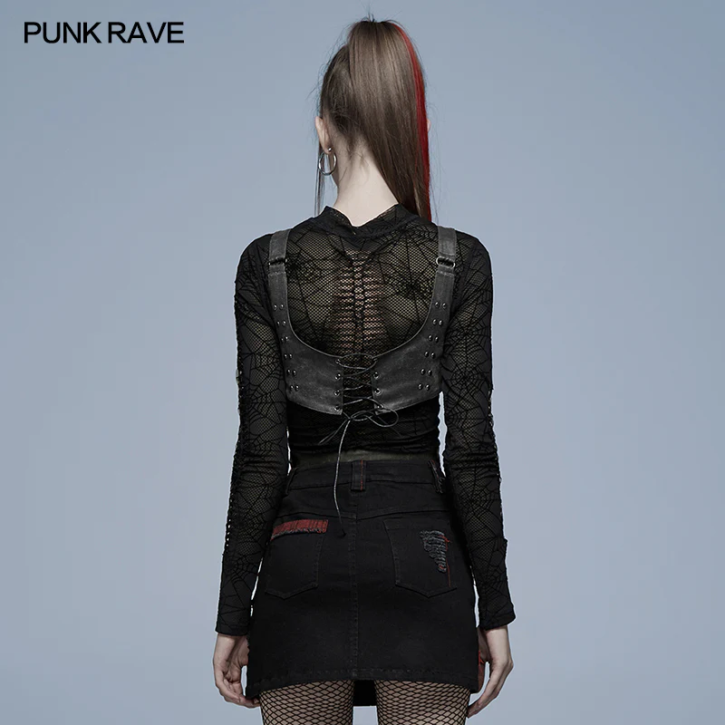 Punk hollow-out vest - Image 3