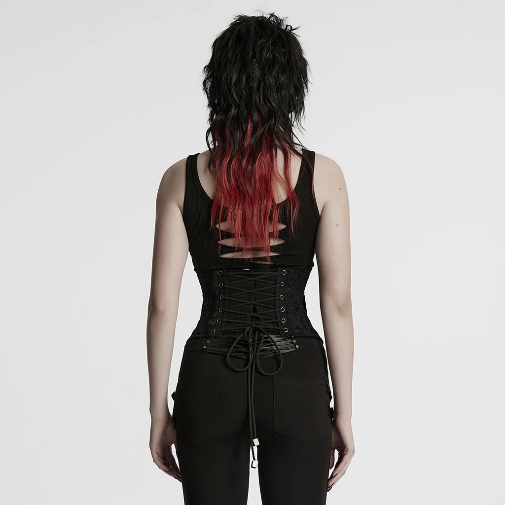 Punk interlaced corset - Image 3