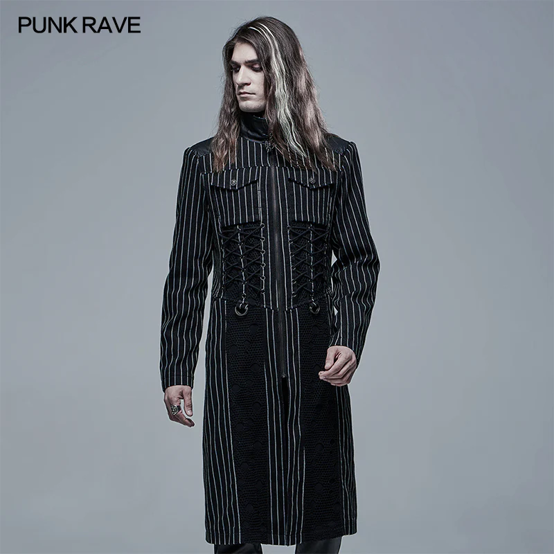 Punk Medium Long Jacket