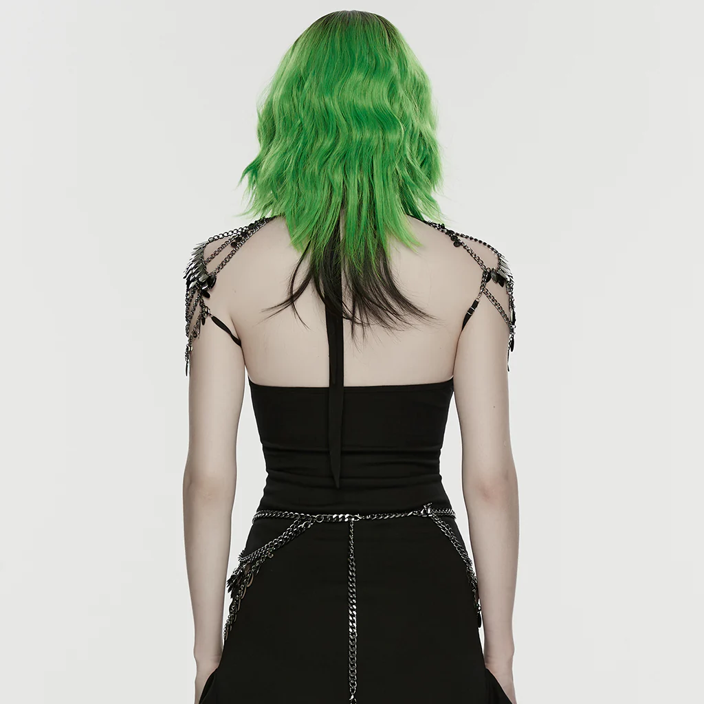 Punk metal blade waist chain - Image 3