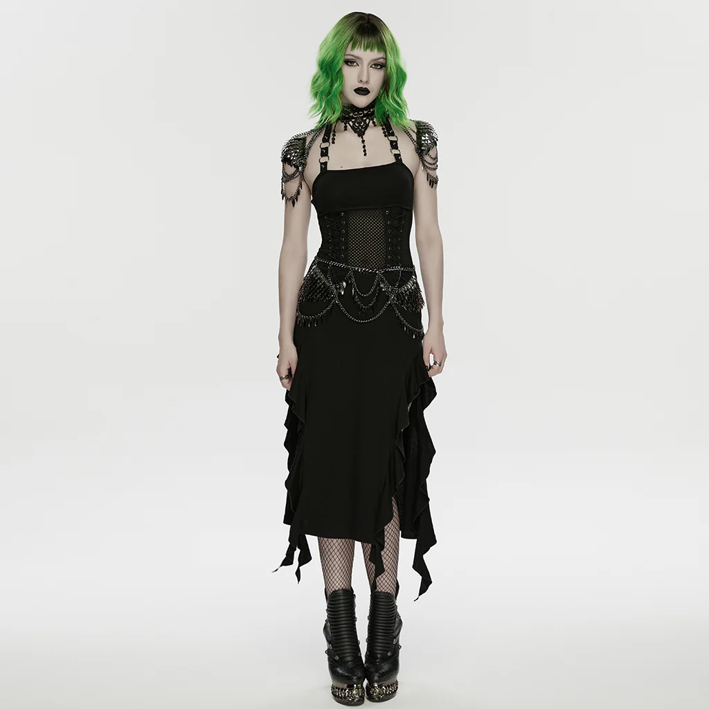 Punk metal blade waist chain - Image 4