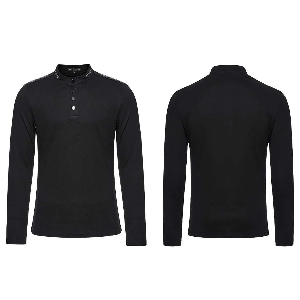 Punk military style T-shirt - Image 5