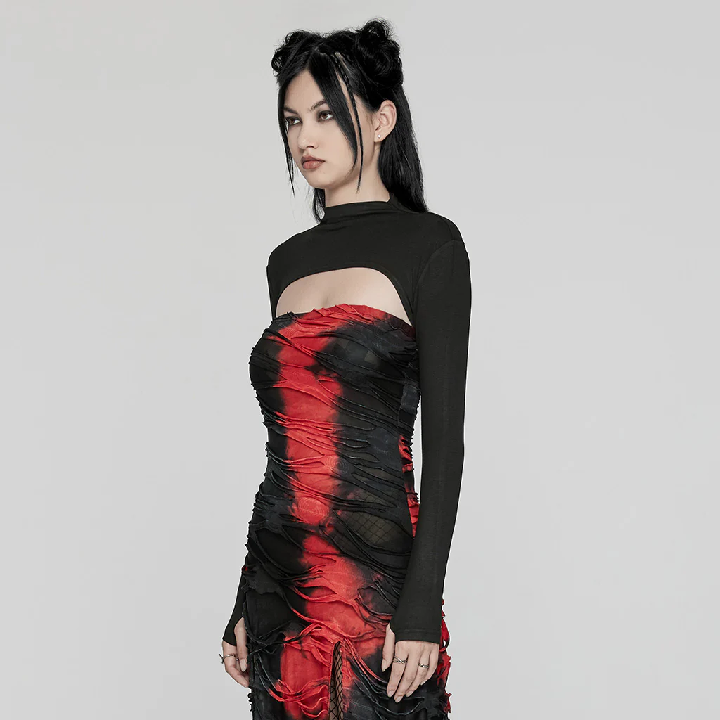 Punk minimalist long sleeve T-shirt - Image 2