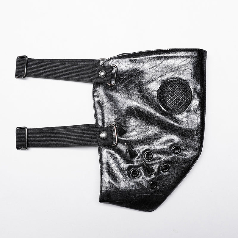 Punk personalized PU facial mask - Image 5