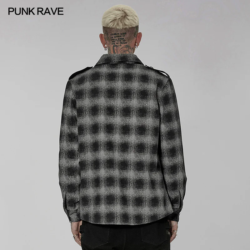 Punk Plaid Shirt - Image 3