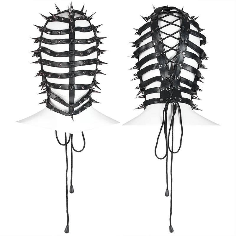 Punk Pointed Cone Head Cover - Image 4